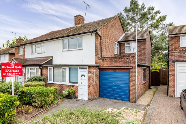 Kingston Rise, New Haw, Addlestone... 3 bed semi