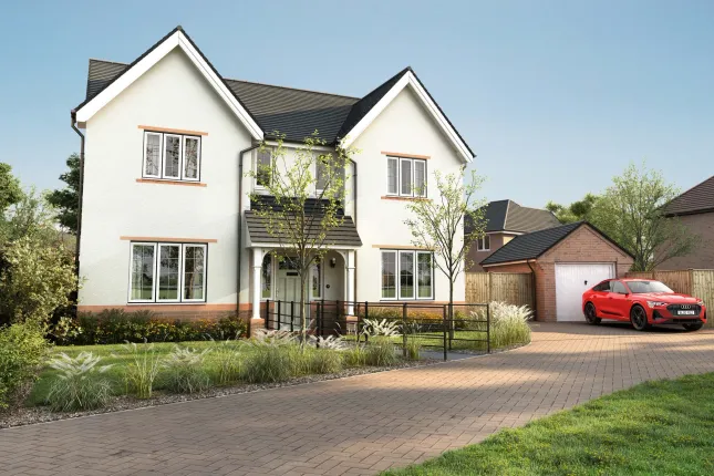 Plot 70, The Plomer at Bloor Homes at... 4 bed detached house for sale