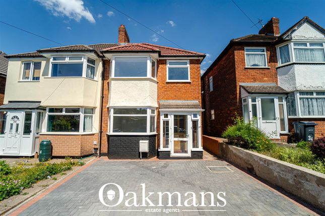 Dell Road, Birmingham B30 3 bed semi