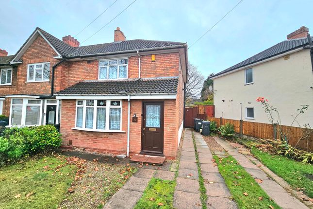 Tedbury Crescent, Birmingham 3 bed end of terrace house for sale