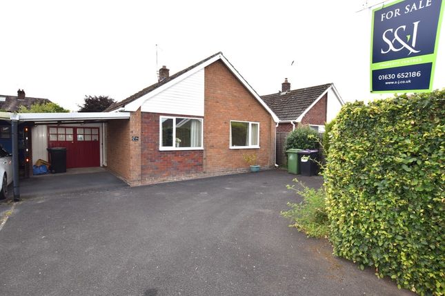 Roden Grove, Wem, Shrewsbury 2 bed detached bungalow for sale