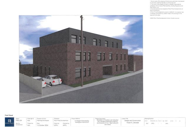 Regent Street, Kimberley, Nottingham... Land for sale
