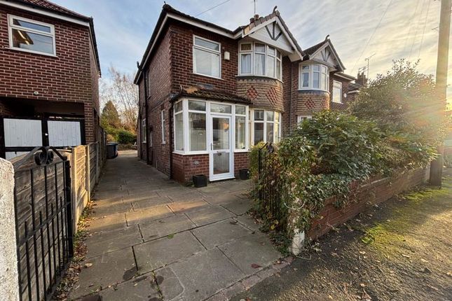 Buckingham Grove, Altrincham WA14 3 bed semi