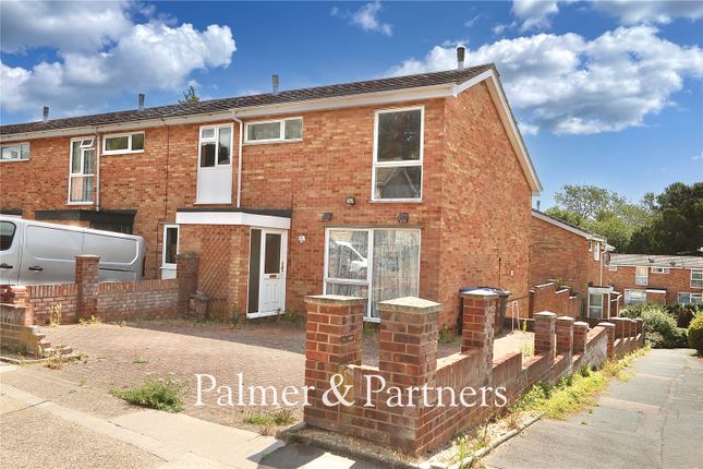 Fountains Road, Ipswich, Suffolk, IP2 3 bed end of terrace house for sale