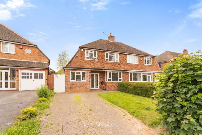 Willow Road, Solihull, West Midlands... 3 bed semi