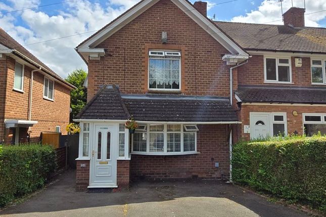 Paganel Road, Selly Oak, Birmingham... 3 bed end of terrace house for sale