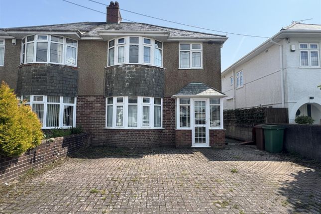 Cross Park Way, Plymouth PL6 3 bed semi