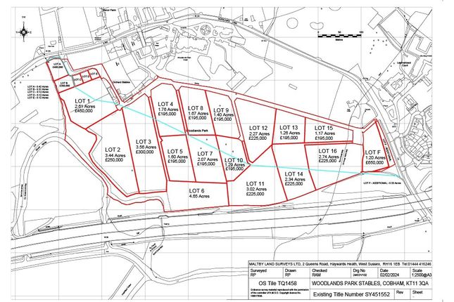 Woodlands Lane, Stoke d'Abernon... Plot for sale