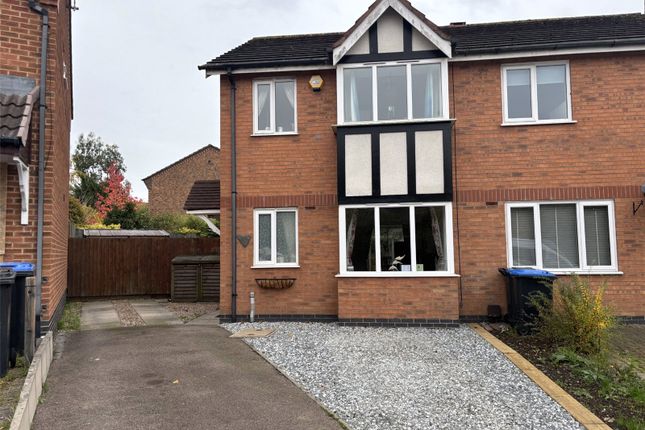 Machin Drive, Broughton Astley, LE9 3 bed semi