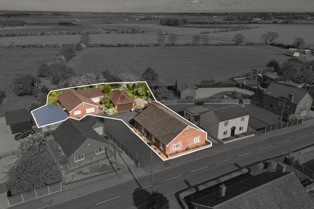 2 x 3 Bed Detached Bungalows, High... 6 bed bungalow for sale