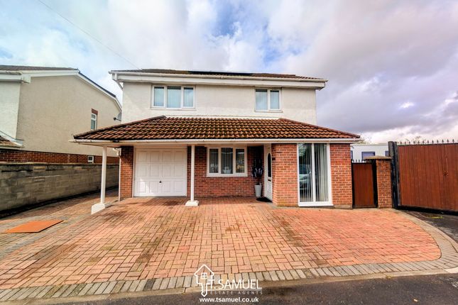 Parkland, Gwaunfarren Road, Merthyr... 4 bed detached house for sale
