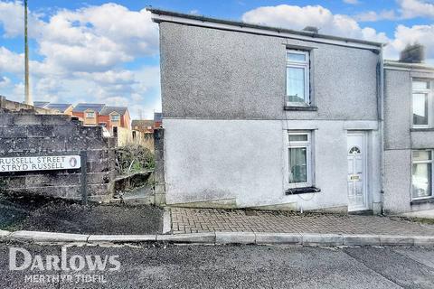 Russell Street, Merthyr Tydfil 1 bed end of terrace house for sale