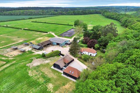 South Lodge Road, Stelling Minnis... 6 bed equestrian property for sale