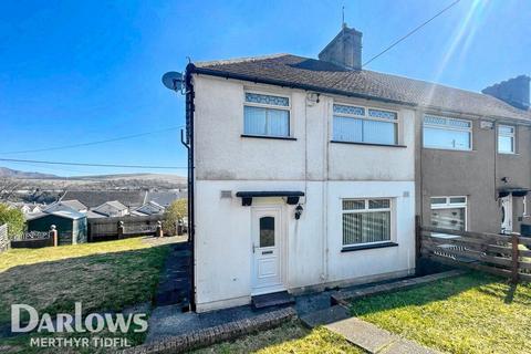 Garden City, Merthyr Tydfil 3 bed end of terrace house for sale