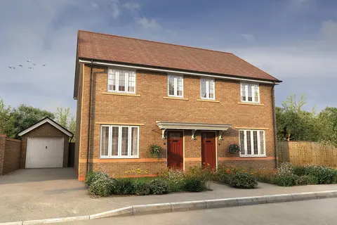 Plot 31, The Buxton at The Paddocks... 3 bed semi