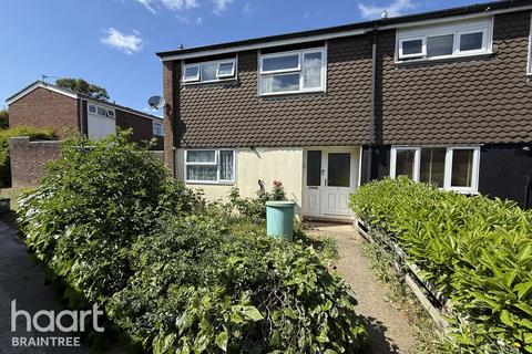 Dickens Close, Braintree 3 bed end of terrace house for sale