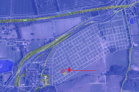 Down Lane, Compton Guildford GU3 Plot for sale