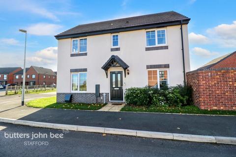 Totnes View, Stafford 3 bed detached house for sale