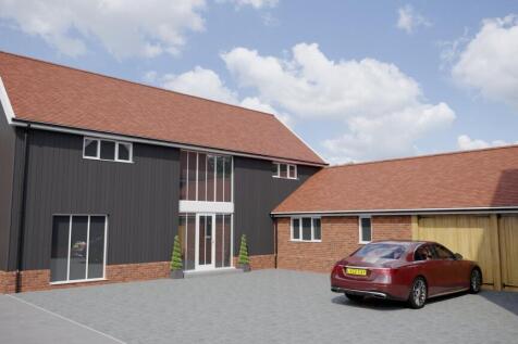 Church Road, Crowfield, Ipswich, IP6 4 bed property with land for sale