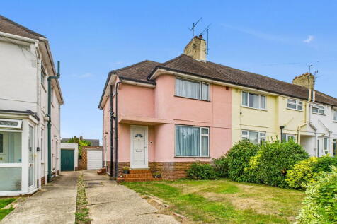 Bramber Road, Worthing, BN14 8QB 3 bed end of terrace house for sale