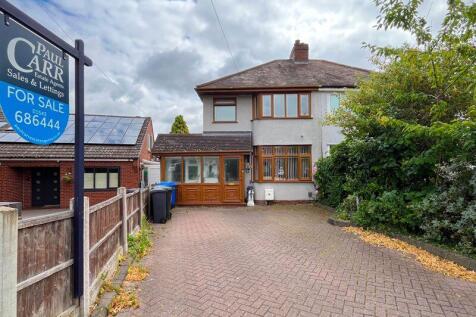 Rugeley Road, Burntwood, WS7 9BE 4 bed semi