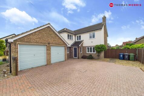 St. Johns Close, Huntingdon PE28 5 bed detached house for sale
