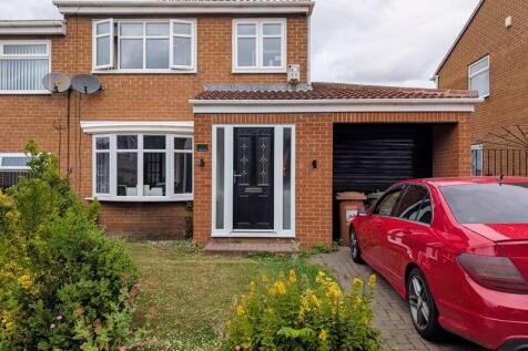 Wisbech Close, Hartlepool TS25 3 bed semi