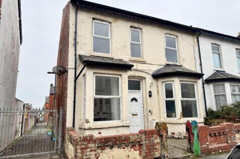 Milbourne Street, Blackpool FY1 4 bed end of terrace house for sale