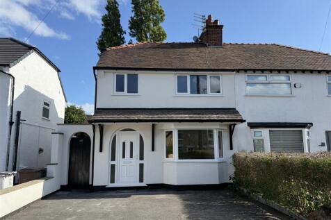 Milner Road, Heswall, Wirral 3 bed semi