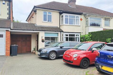 Coventry Road, Sheldon, Birmingham 3 bed semi
