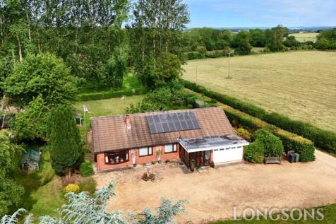 Station Road, Little Dunham, Norfolk 4 bed detached bungalow for sale