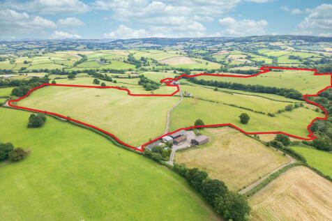 Llangwm, Usk, Monmouthshire 3 bed farm house for sale