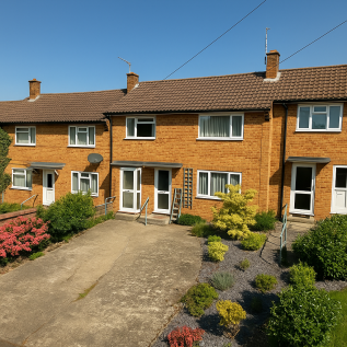 2 bedroom terraced house for sale