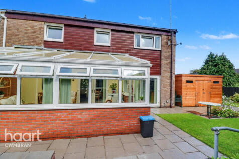 Tydies, Cwmbran 3 bed end of terrace house for sale