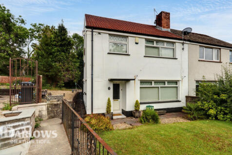 Billingham Crescent, Merthyr Tydfil 3 bed semi