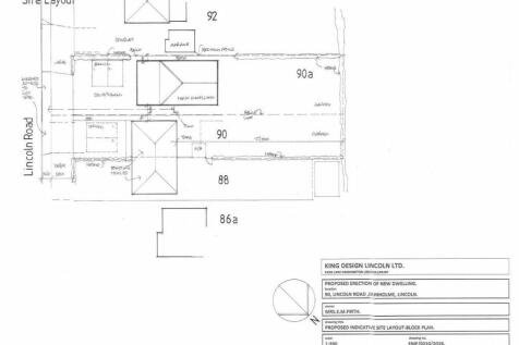 Lincoln Road, Dunholme 3 bed detached house for sale