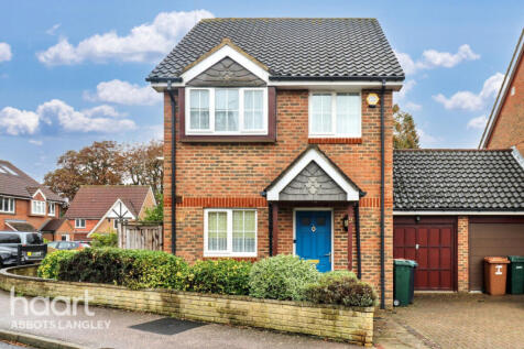 Mallard Road, Abbots Langley 3 bed link detached house for sale