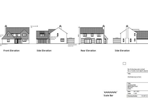 Braintree Road, Felsted, CM6 4 bed property with land for sale