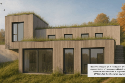 Rear of 166 Middle Road, Sholing... 3 bed property with land for sale