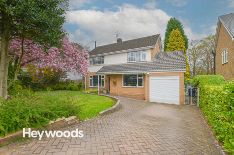 Abbots Way, Westlands, Newcastle... 3 bed detached house for sale