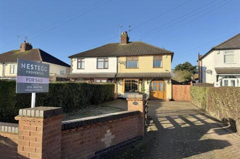 Leicester Road, Enderby LE19 3 bed semi