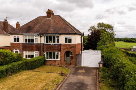 Birmingham Road, Lichfield WS14 3 bed semi