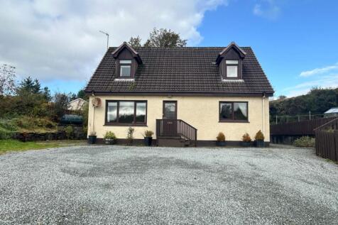 Riverbank, Staffin Road, Portree... 4 bed detached house for sale