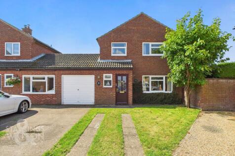 Gale Close, Norwich NR14 3 bed link detached house for sale