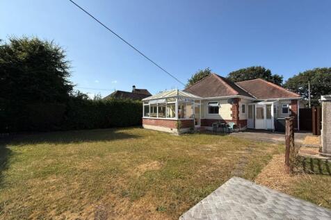 330 Christchurch Road, West Parley... 4 bed detached bungalow for sale
