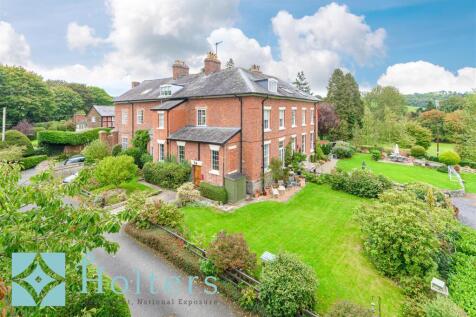 Aberhafesp Hall, Newtown SY16 6 bed country house for sale