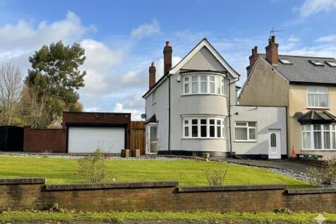 Bromsgrove Road, Hunnington, Halesowen 3 bed detached house for sale