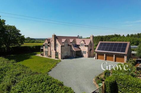 Button Bridge, Kinlet, Bewdley 5 bed detached house for sale