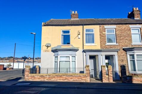 Gray Road, Sunderland 3 bed end of terrace house for sale