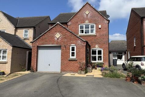 Rossiter Close, Melton Mowbray 3 bed detached house for sale